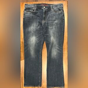 Lucky Brand Men's Easy Rider Boot Blue Jeans